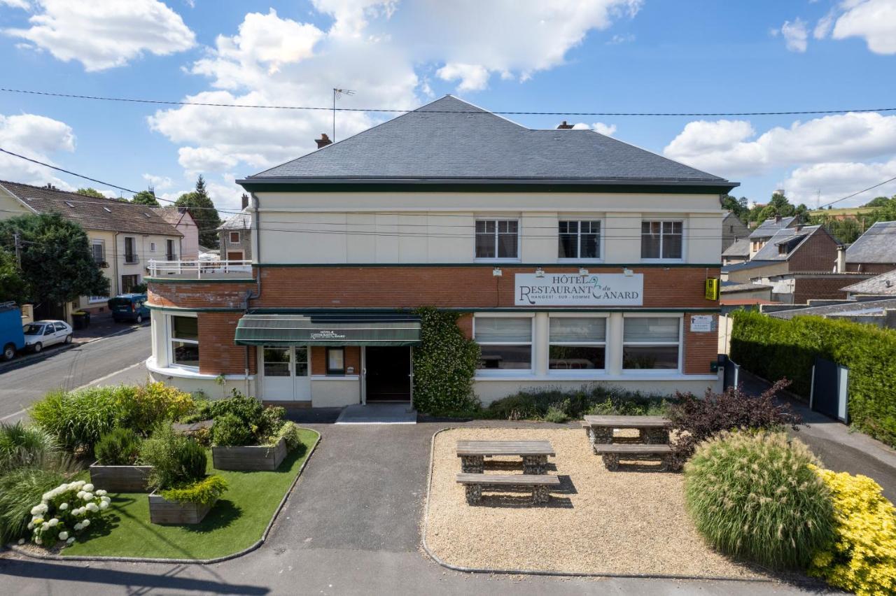Logis - Hotel Restaurant Du Canard Hangest-sur-Somme Esterno foto